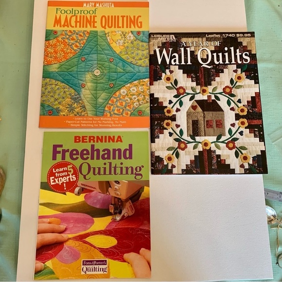 Lot of 3 Quilting Magazines Machine Quilting Wall Quilts Freehand Quilt Vintage - Picture 1 of 13
